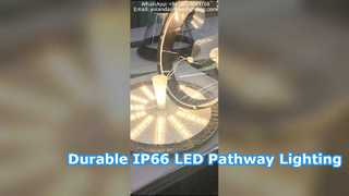 Lumière de cour LED étanche IP66 avec aluminium moulé sous pression utilisé dans les parcs.