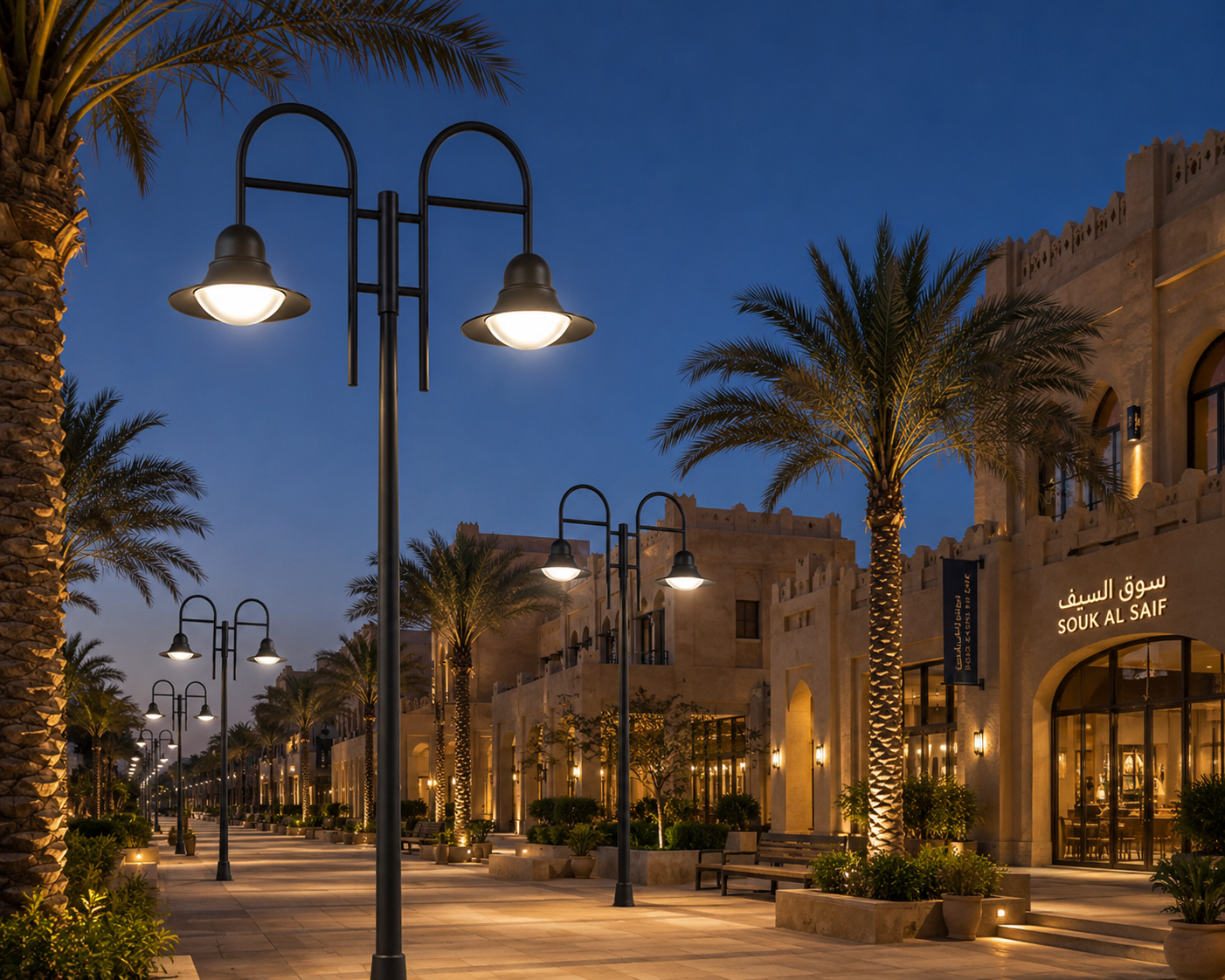 Derniers blogs de l'entreprise sur Comment les lumières LED peuvent-elles fournir un éclairage municipal fiable dans le climat difficile de l'Arabie saoudite?