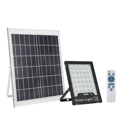 acheter 4 à 6 heures de charge Télécommande 100w à 400w SOLAR LED Flood Lights Utilisés en public et dans le jardin online manufacture