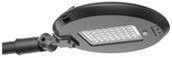 Éclairage de jardin LED de type Lune-étoile avec bras simple 10KV/20KV SPD pour cour et allées urbaines