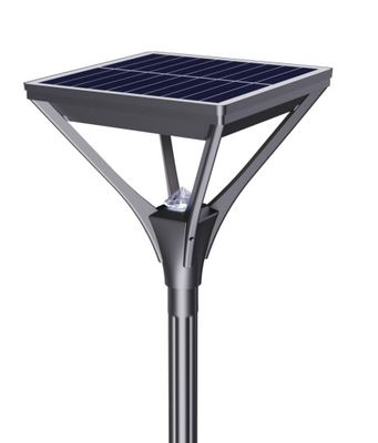 Lumière solaire de jardin LED en aluminium moulé sous pression étanche à l'eau 230LM/W Lumière de parc alimentée par l'énergie solaire utilisée dans les routes urbaines