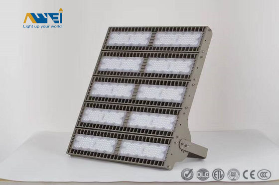 Lampes à LED à haute température IP65 extérieures les plus lumineuses Lampes à LED en aluminium Noir 400W 13000 lumens Lampes à LED