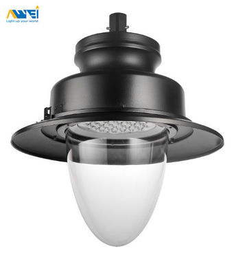 Luminaire LED en aluminium IP66 IK08 style européen 30W-80W, éclairage de jardin LED utilisé dans les parcs et les zones résidentielles