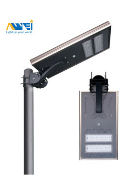 Éclairage solaire intégré IP65 lumineux 40W avec capteur de mouvement pour les rues et parcs